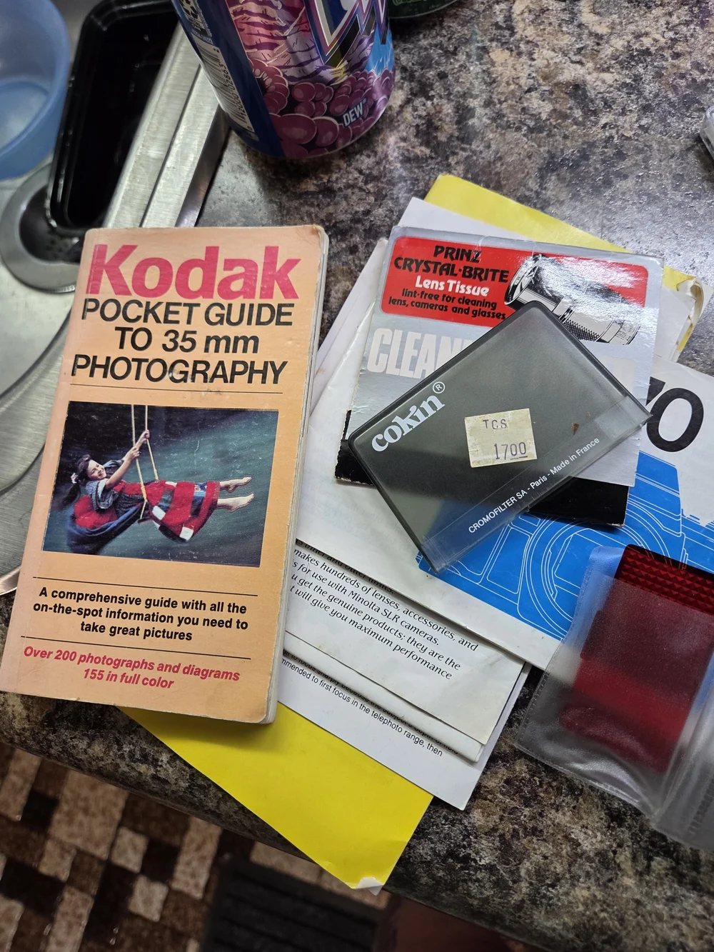 X-370 Silver and Black 35mm SLR Camera with Zoom Lens